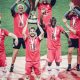Coronavirus: Salzburg celebrate cup success in socially distant fashion as season restarts