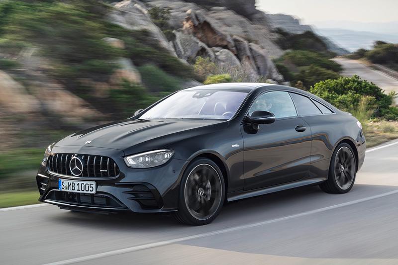 Mercedes-AMG E 53 4MATIC+ Coupé electrified 3.0-liter engine twin turbocharging 435 HP 520 Nm Torque Two Door Coupe Saloon Car Sportscar Release Information Closer Look 2020 New Update Styling Tuned Power
