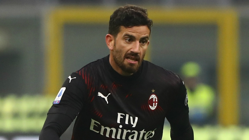 Milan defender Musacchio out for four months after ankle surgery