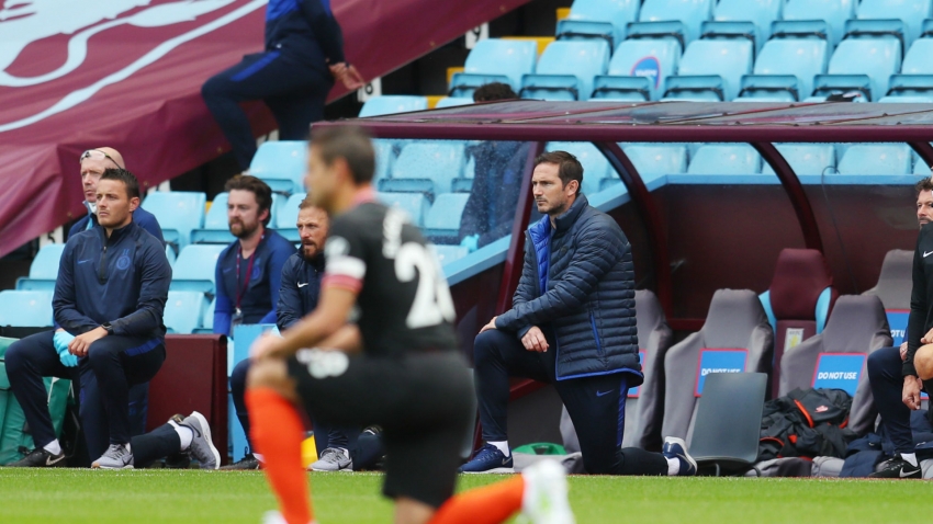 Reaction to 'White Lives Matter Burnley' banner shows football is together, says Lampard