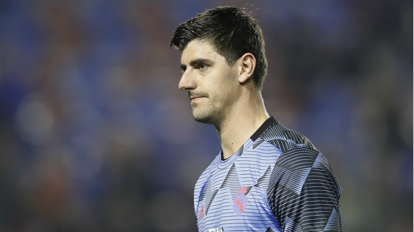 Courtois: I didn't see anything, it's an offside position