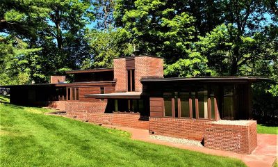Early Frank Lloyd Wright Home Charles and Dorothy Manson House For Sale Closer Look Inside Exterior Design Architecture Usonian Building United States of America