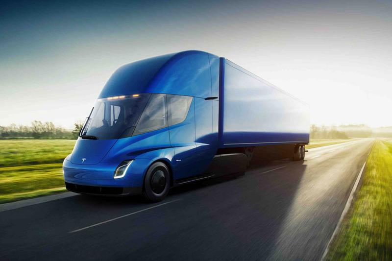 Tesla Semi Goes Into Production, Elon Musk Confirms truck shares rise class 8 electric