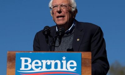 In this Oct. 19, 2019 file photo, Democratic presidential candidate Sen. Bernie Sanders, I-Vt., speaks to supporters during a rally in New York. A federal appeals court gave the green light Tuesday, May 19, 2020 to New York state‚Äôs June 23 Democratic presidential primary. The 2nd U.S. Circuit Court of Appeals agreed with a lower court judge who ruled two weeks ago that the primary must include the contest over the state‚Äôs objections.