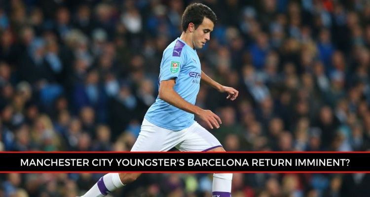 Eric Garcia left Barcelona to play for Manchester City in 2017