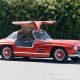 gooding company vintage cars sales auction 1955 mercedes benz 300 sl gullwing fire engine red