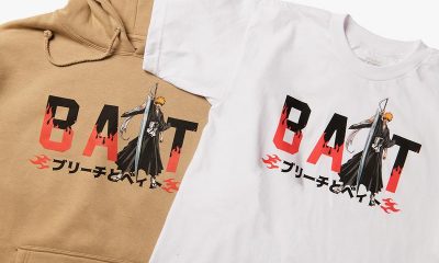BAIT x 'Bleach' Capsule Collection Lookbook manga tite Kubo anime bankai soul society Ichigo Quincy Japan