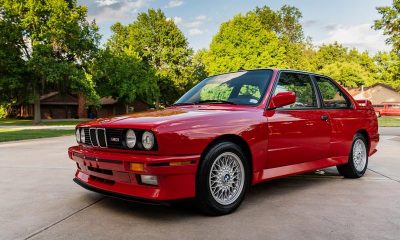 BMW M3 E30 1988 Red 8k Miles in Collector Condition Zinnoberot Bring a Trailer Auction Live $75,000