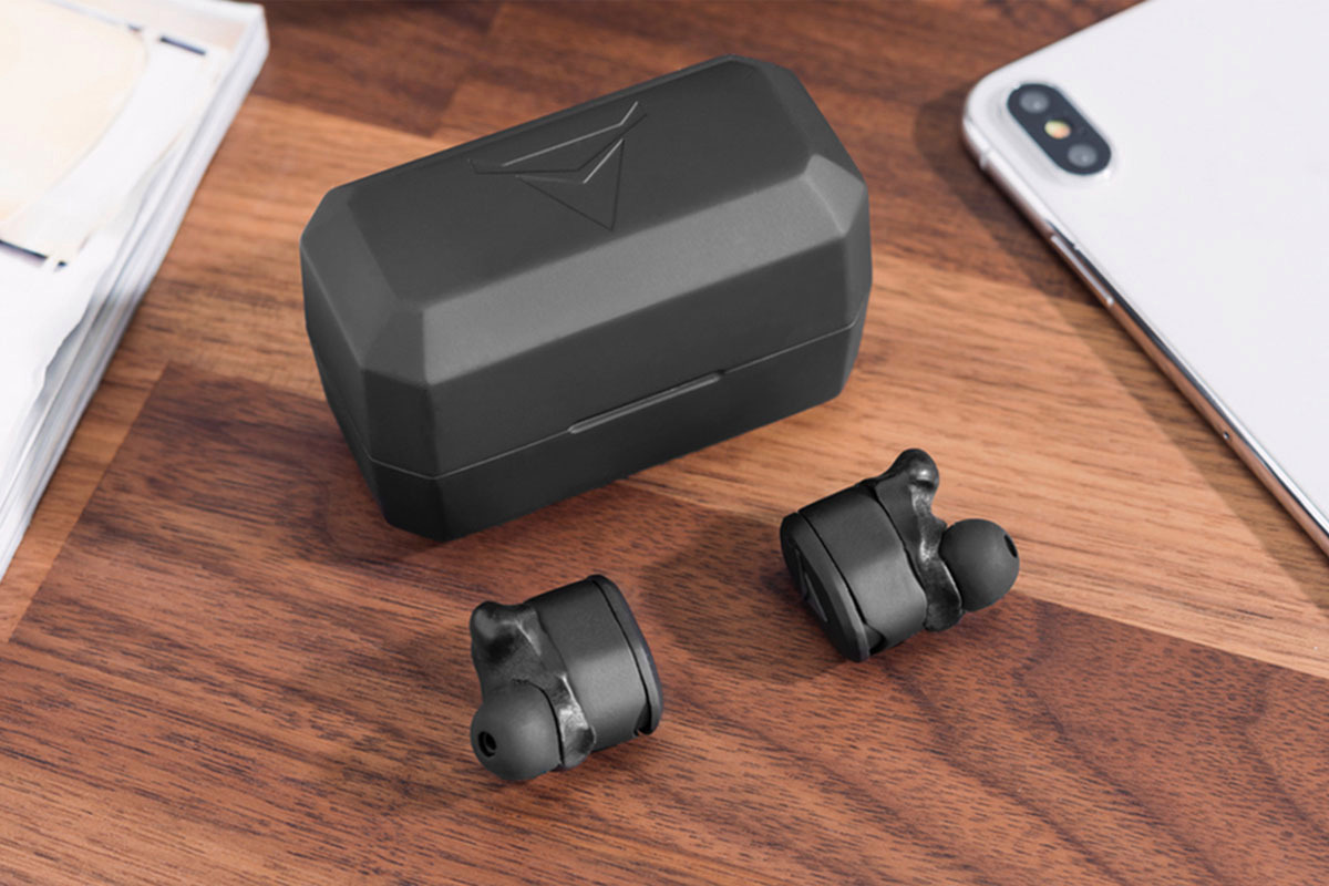 These wireless earbuds sound great and mold to your ears for a perfect fit