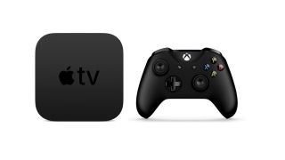 Apple TV and Xbox Wireless Controller