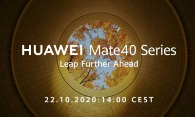 Huawei anunciará la presencia de la Serie Mate 40 el 22 de octubre
