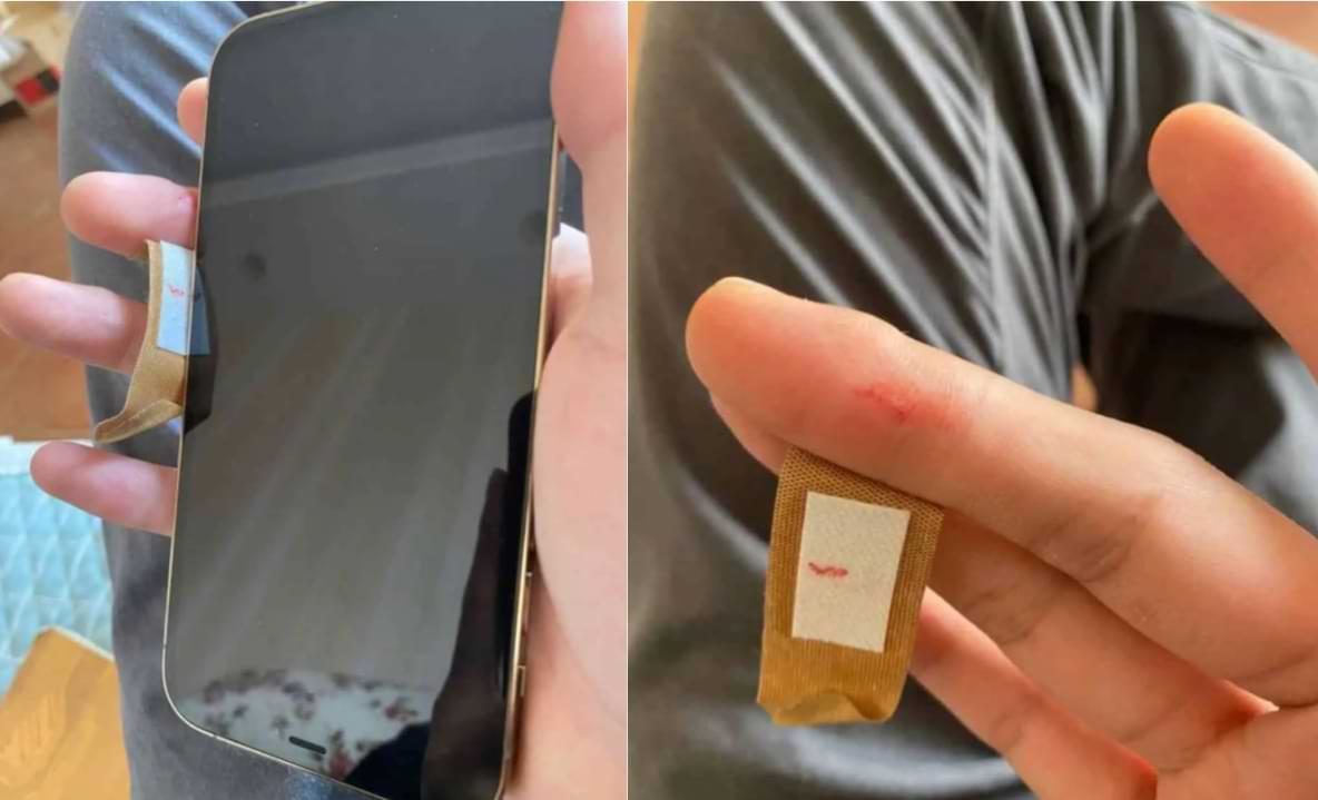 Varios usuarios de iPhone 12 experimentan cortes en los dedos debido a que el cuerpo es demasiado afilado
