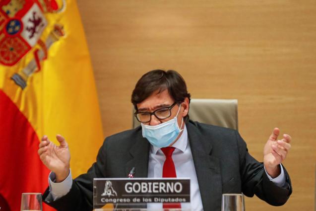 Salvador Illa, Spain's health minister