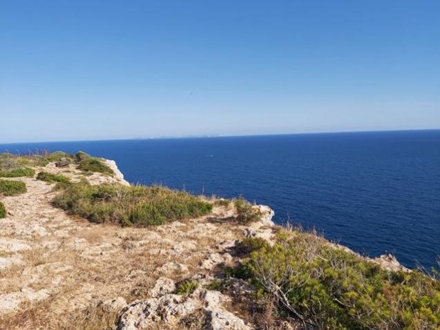 Southern coastline of Mallorca