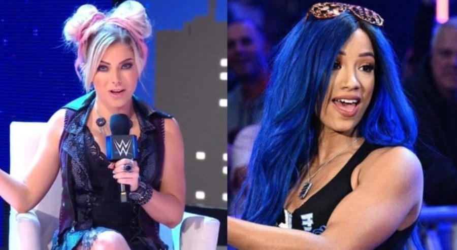 El calor entre bastidores entre Sasha Banks y Alexa Bliss parece haber terminado