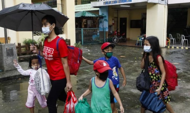 El súper tifón Goni azota Filipinas