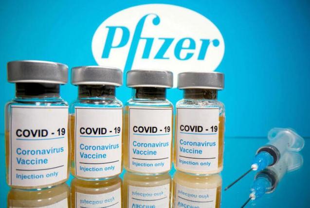 Pfizer vaccine.