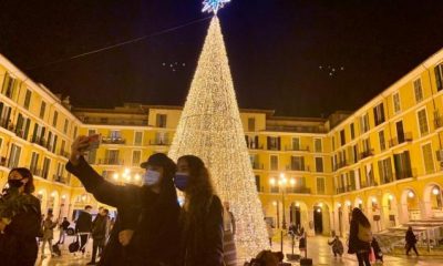 Christmas lights in Palma