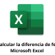 Cómo calcular la diferencia de fecha en Microsoft Excel