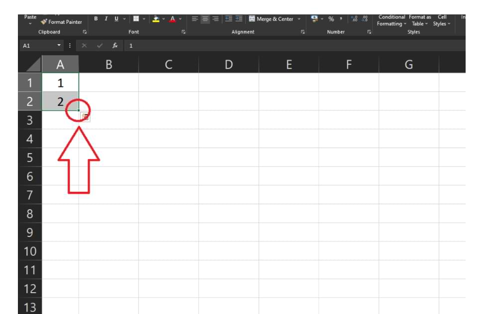 Cómo crear números secuenciales automáticamente en Microsoft Excel
