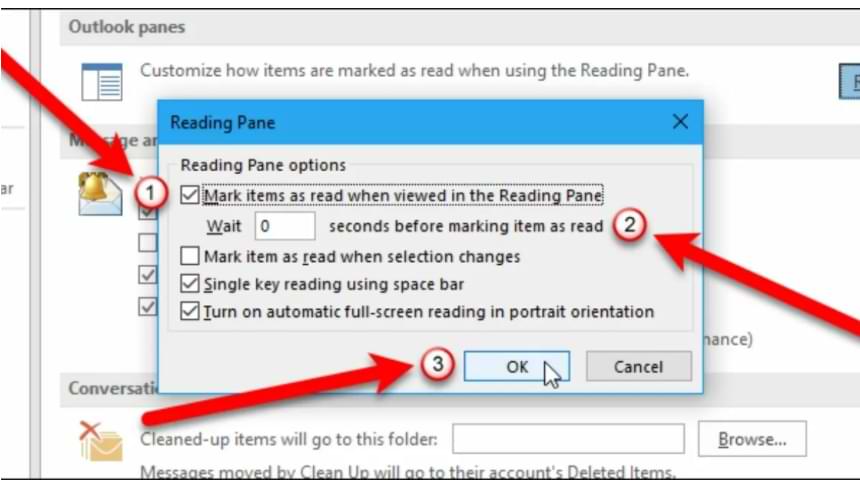 Cómo marcar los mensajes de Microsoft Outlook como leídos