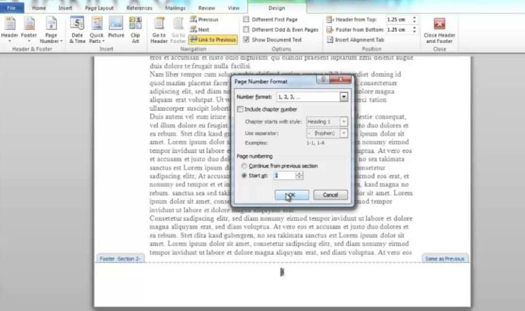 Cómo crear automáticamente números de página en Microsoft Word 2010