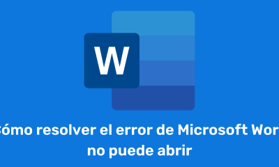 Cómo resolver el error de Microsoft Word no puede abrir