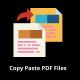 Cómo copiar y pegar archivos PDF