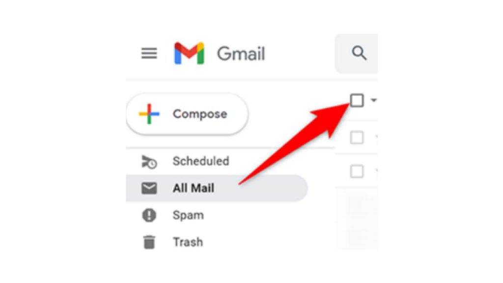 Eliminar todos los correos electrónicos en Gmail