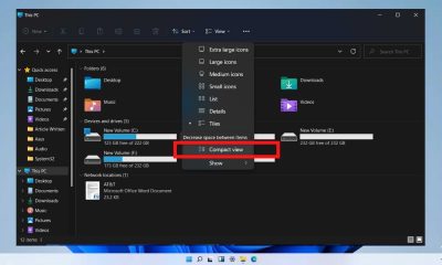 3 formas de habilitar la vista compacta en Windows 11