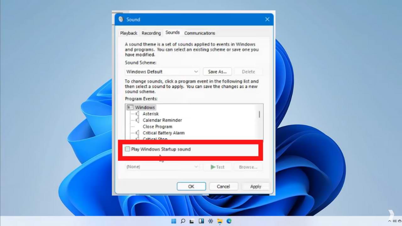 Cómo arreglar el sonido de inicio de Play Windows que no funciona en Windows 11