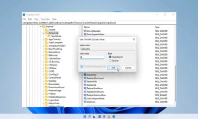 Cómo ocultar el botón de búsqueda en la barra de tareas de Windows 11 usando el Editor del registro