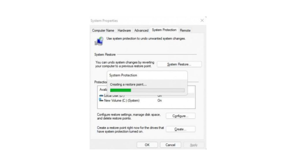 crear un punto de restauración en Windows 11-SpanishNewsNow
