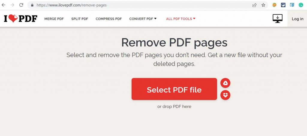 Cómo eliminar páginas PDF