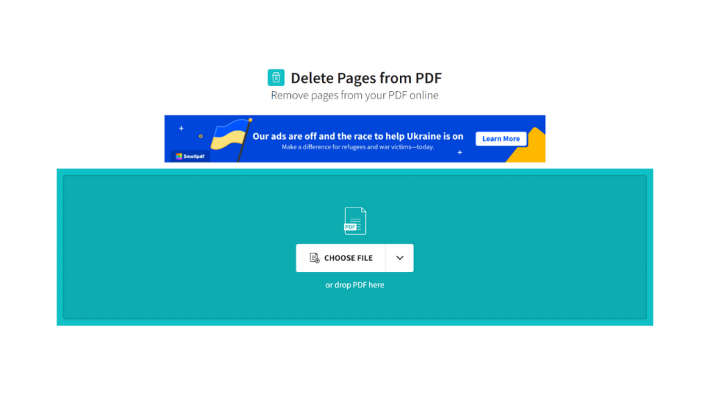 Eliminar páginas PDF