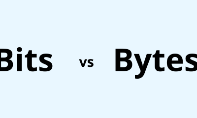 Diferencia entre bits y bytes