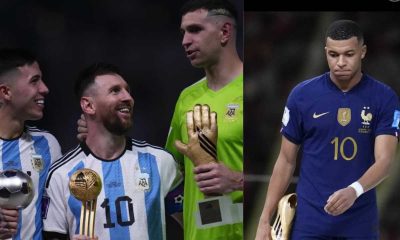 Lista de premios individuales en el Mundial 2022, comprados por Argentina