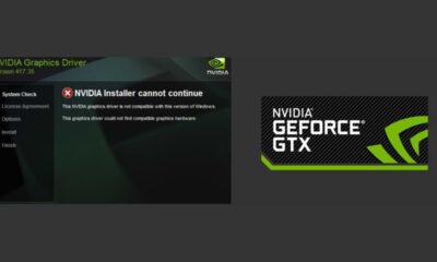 La instalación de Geforce Experience no puede continuar